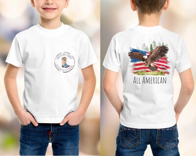 All American Boy Eagle Shirt - Short Sleeves - Long Sleeves - image1